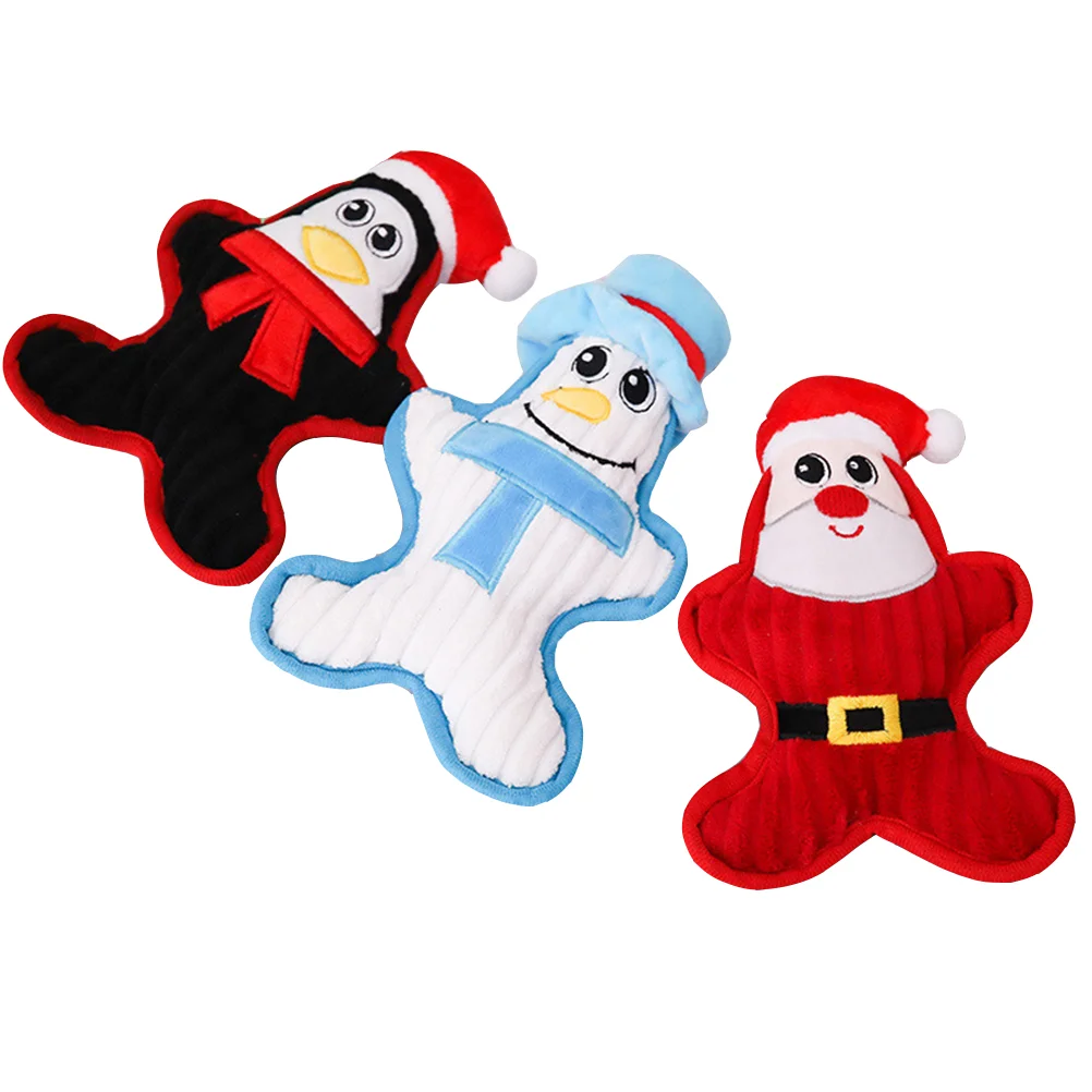 3Pcs Stuffing Dog Holiday Santa Dog Christmas Dogs Christmas Puppy Christmas Squeaky Dog
3Pcs Stuffing Dog Holiday Santa Dog Christmas Dogs Christmas Puppy Christmas Squeaky Dog
