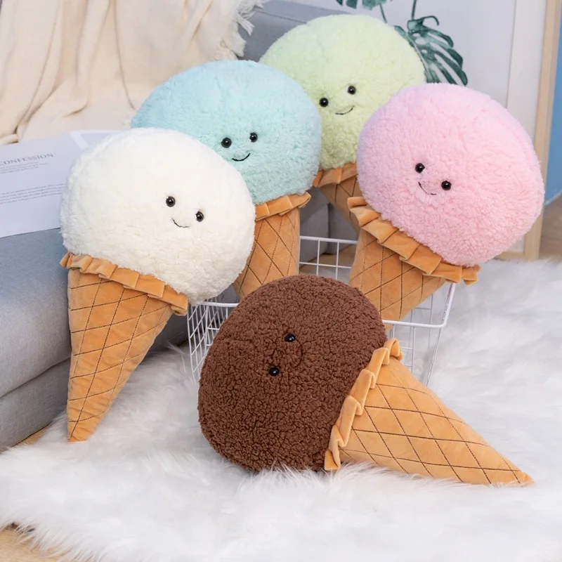 46cm Simulation Chocolate Ice Cream Plush Toy Pillow Cute Dessert Food Stuffed Doll for Kid Girls Gifts Chair Cushion Room Decor
46cm Simulation Chocolate Ice Cream Plush Toy Pillow Cute Dessert Food Stuffed Doll for Kid Girls Gifts Chair Cushion Room Decor