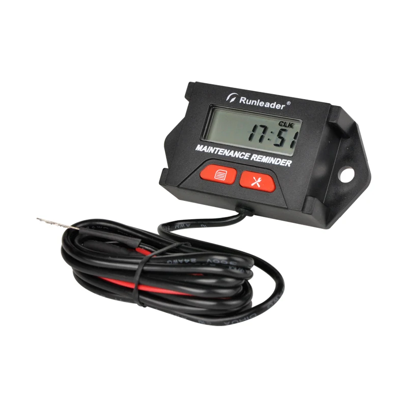 Digital Hour Meter Tachometer Maintenance Reminder Alarm RPM Reminder Shutdown for Marine ATV Motor and Gas Powered Equipment 
Digital Hour Meter Tachometer Maintenance Reminder Alarm RPM Reminder Shutdown for Marine ATV Motor and Gas Powered Equipment