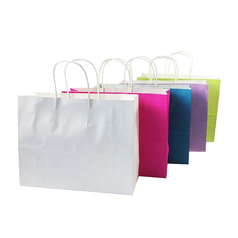 10 Pcs/lot Multifuntion Kraft Paper Bags With Handle Candy Color Recyle Shopping Package Bags Gift Bag 32*25*11cm
10 Pcs/lot Multifuntion Kraft Paper Bags With Handle Candy Color Recyle Shopping Package Bags Gift Bag 32*25*11cm