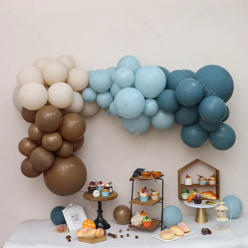 68pcs Retro Balloon Arch Slate Blue Natural Sand Boho Matte Balloons Gender Reveal Birthday Party Baby Shower Balloon Chain
68pcs Retro Balloon Arch Slate Blue Natural Sand Boho Matte Balloons Gender Reveal Birthday Party Baby Shower Balloon Chain