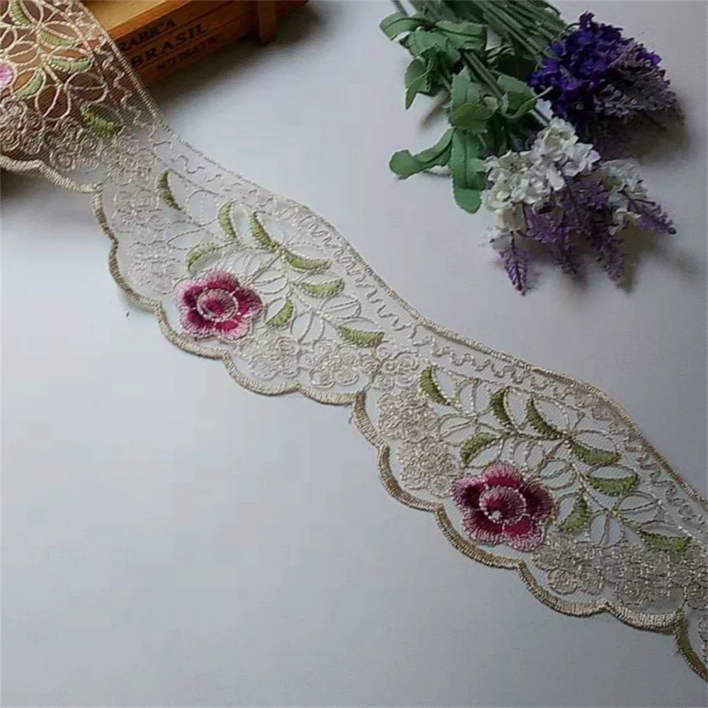 3 Yards Rose Tassel Lace Flower Trims for Curtain Sofa Cover Trimmings Ribbon Applique Sewing Home Textiles Lace Fabric
3 Yards Rose Tassel Lace Flower Trims for Curtain Sofa Cover Trimmings Ribbon Applique Sewing Home Textiles Lace Fabric