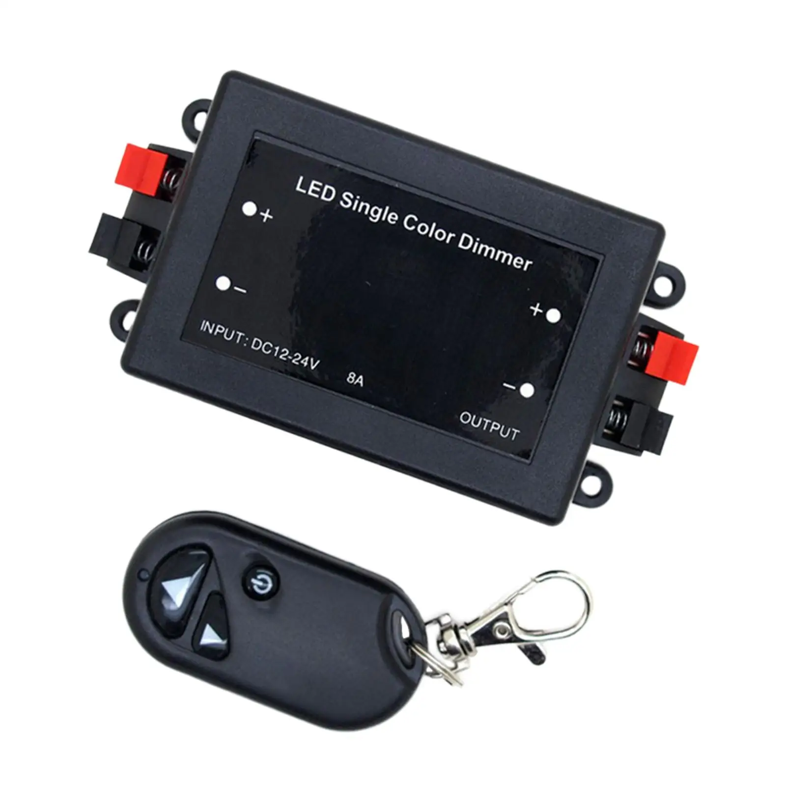 

LED Single Color Dimmer Cotroller Universal On/Off Strobe Flash 3 Key Remote 8A Remote Control Switch for Car Truck Vehicle