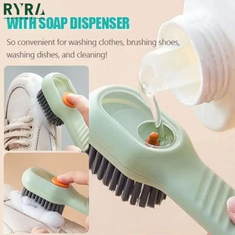 2in1 Shoe Brush Multifunctional Long Handle Brush With Soap Dispenser Professional Shoe Clothes Cleaning Brush Bathroom Supplies
2in1 Shoe Brush Multifunctional Long Handle Brush With Soap Dispenser Professional Shoe Clothes Cleaning Brush Bathroom Supplies