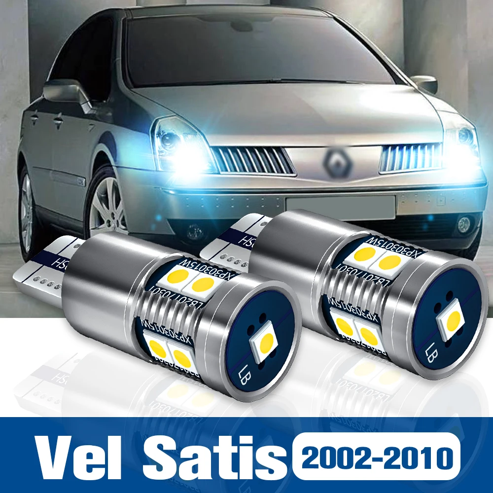 

2pcs LED Clearance Light Bulb Parking Lamp Accessories Canbus For Renault Vel Satis 2002-2010 2003 2004 2005 2006 2007 2008 2009