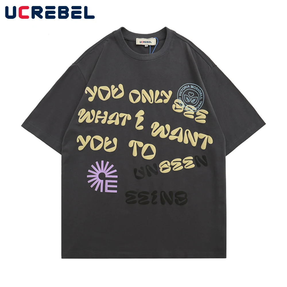 Letter Print Short Sleeve T-shirt Mens Streetwear Casual Half-Sleeve Summer Loose Crew Neck Cotton Tee Men
Letter Print Short Sleeve T-shirt Mens Streetwear Casual Half-Sleeve Summer Loose Crew Neck Cotton Tee Men