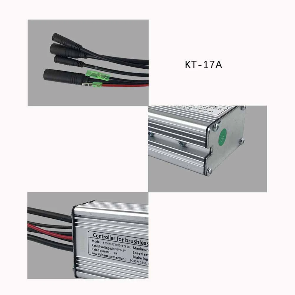 E-Bike E-Bicycle Controller Waterproof 350W Brushless Motor Controller DC 36/48V E-bike KT-17A Sine Wave Brand New
E-Bike E-Bicycle Controller Waterproof 350W Brushless Motor Controller DC 36/48V E-bike KT-17A Sine Wave Brand New