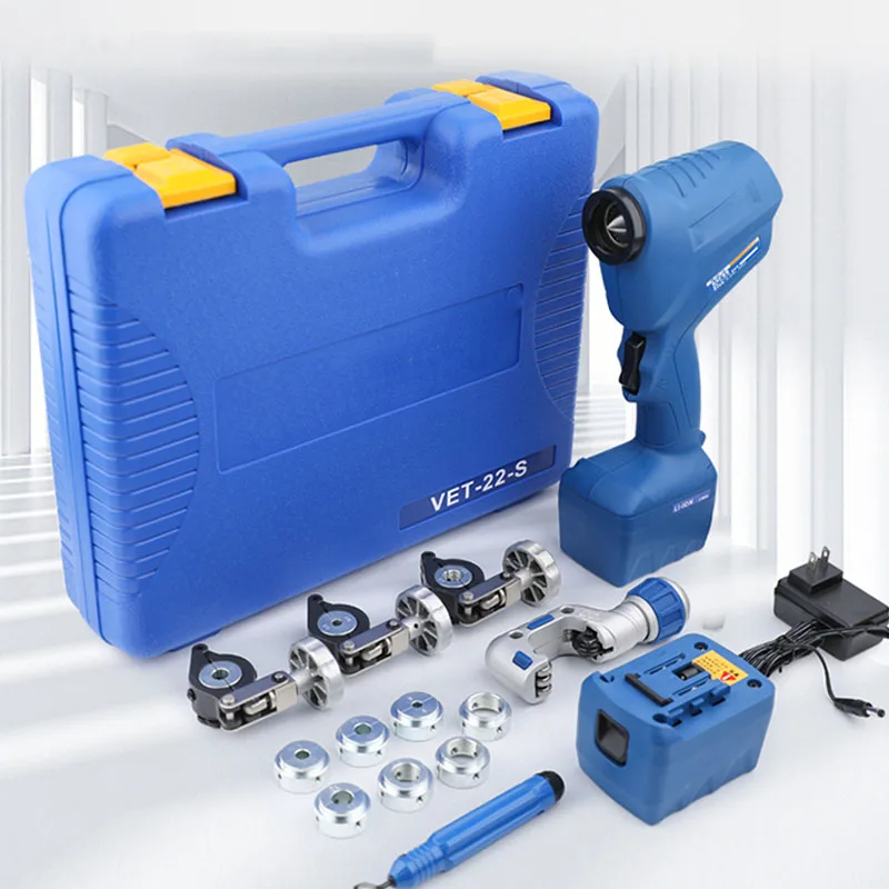 Electric expander VET-22-S Rechargeable Reamer Electric Device Handheld Drill Expander Copper Pipe Expansion Port 6-22mm
Electric expander VET-22-S Rechargeable Reamer Electric Device Handheld Drill Expander Copper Pipe Expansion Port 6-22mm
