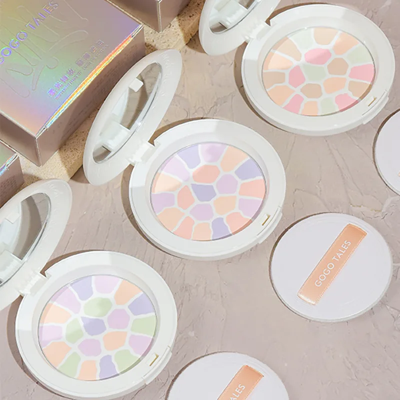 GOGO TALES Gloss Makeup Pressed Powder Fairy Face Setting Concealer Oil Control Compact Powder Base Make Up Korean Cosmetics
GOGO TALES Gloss Makeup Pressed Powder Fairy Face Setting Concealer Oil Control Compact Powder Base Make Up Korean Cosmetics