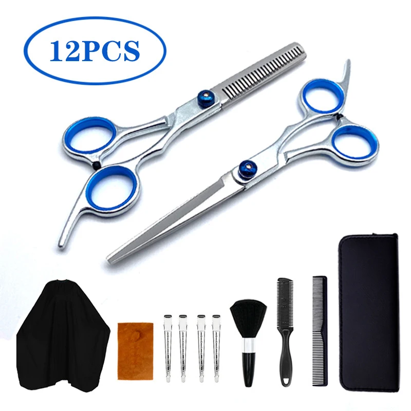 6.0" Hair Scissors Professional Hairdressing Scissors Set Barber Scissors Thinning Shears Hair Cutting Tool Hairdresser Scissors
6.0" Hair Scissors Professional Hairdressing Scissors Set Barber Scissors Thinning Shears Hair Cutting Tool Hairdresser Scissors
