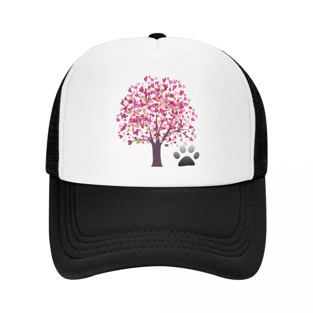 Dog Paws Under The Tree Of Love Stretchy Trucker Hat Mesh Baseball Cap Adjustable Snapback Closure Hats for Men Women
Dog Paws Under The Tree Of Love Stretchy Trucker Hat Mesh Baseball Cap Adjustable Snapback Closure Hats for Men Women