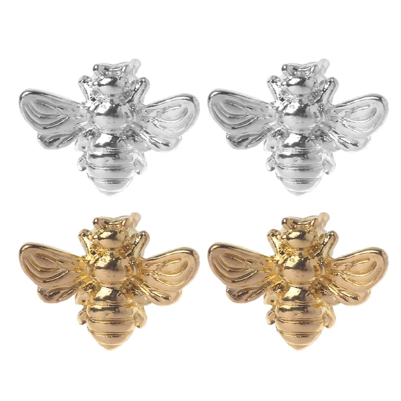 Shinning Minimalist Bee Shape Earrings Simple Golden Color Studs for Women
Shinning Minimalist Bee Shape Earrings Simple Golden Color Studs for Women