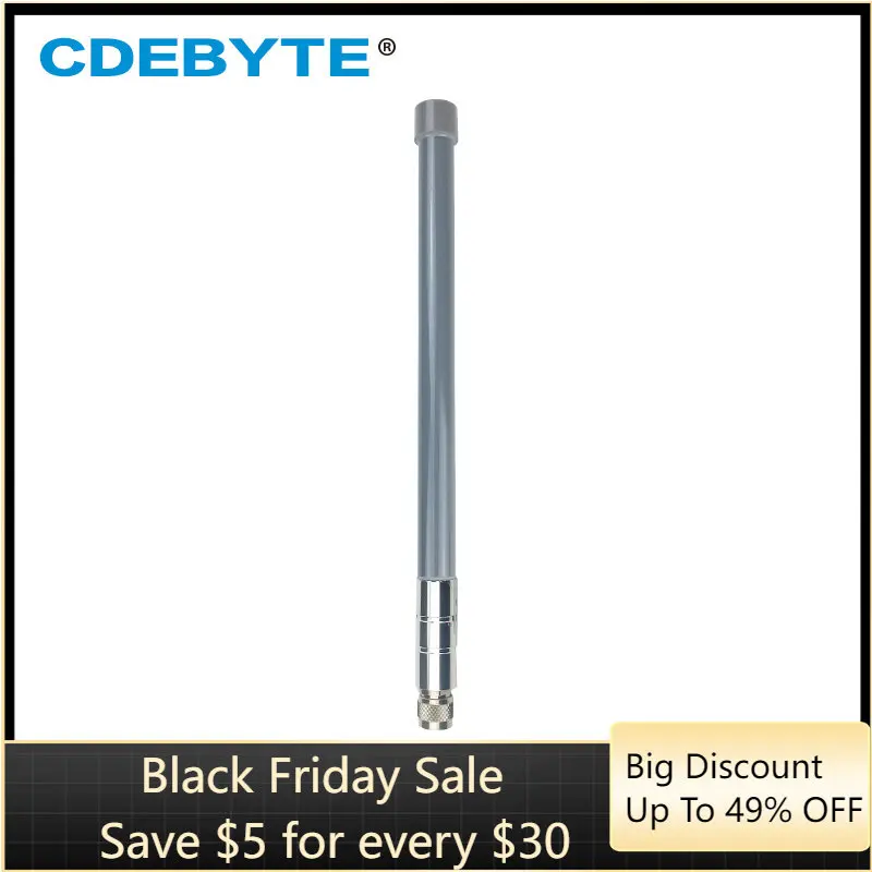 TX433-BLG-20 433MHz FRP Antenna High Gain 4dBi Omidirectional Exterior Aerial N-J Interface
TX433-BLG-20 433MHz FRP Antenna High Gain 4dBi Omidirectional Exterior Aerial N-J Interface