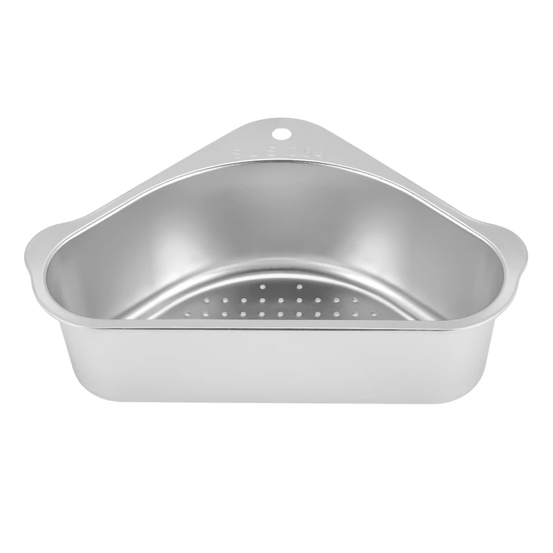Kitchen Sink Drain Basket Suction Cup Triple-Cornered Draining Shelf Sink Strainer Sponge Holder For Support Corner
Kitchen Sink Drain Basket Suction Cup Triple-Cornered Draining Shelf Sink Strainer Sponge Holder For Support Corner