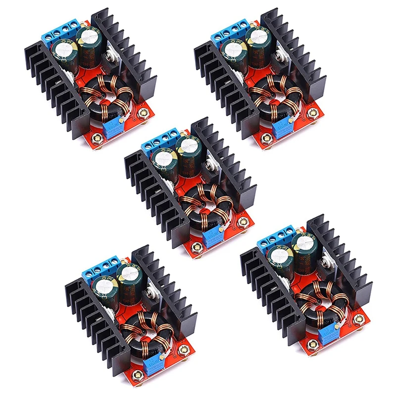 5Pcs 150W DC-DC 10-32V To 12-35V Step Up Boost Converter Voltage Adjustable Module Laptop Voltage Charger Board
5Pcs 150W DC-DC 10-32V To 12-35V Step Up Boost Converter Voltage Adjustable Module Laptop Voltage Charger Board