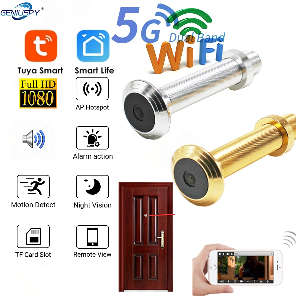 GENIUSPY Wi-Fi глазок 16 мм
GENIUSPY Wi-Fi глазок 16 мм