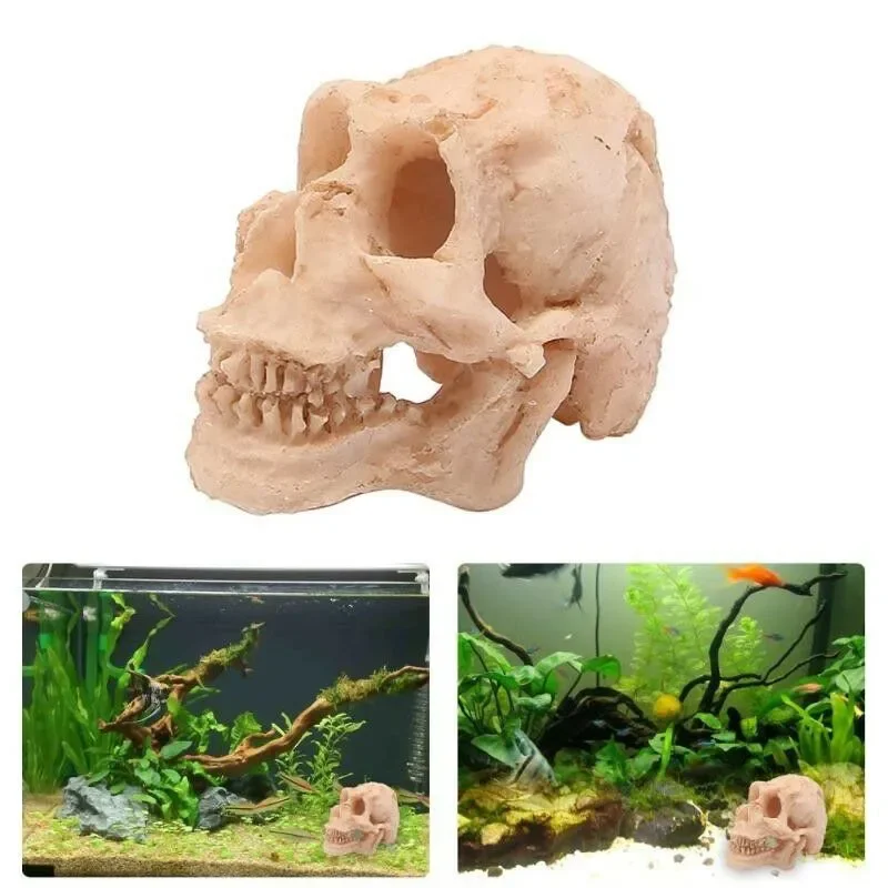 Fish Tank Decoration Skull Resin Sculpture Statue Skeleton Model Aquarium Ornaments Water Grass Landscaping Decor
Fish Tank Decoration Skull Resin Sculpture Statue Skeleton Model Aquarium Ornaments Water Grass Landscaping Decor