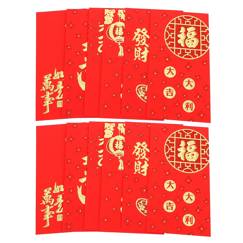New Year Red Pocket Red Envelopes Hongbao for New Year Spring Festival Birthday Marry Red Gift Money Envelopes
New Year Red Pocket Red Envelopes Hongbao for New Year Spring Festival Birthday Marry Red Gift Money Envelopes