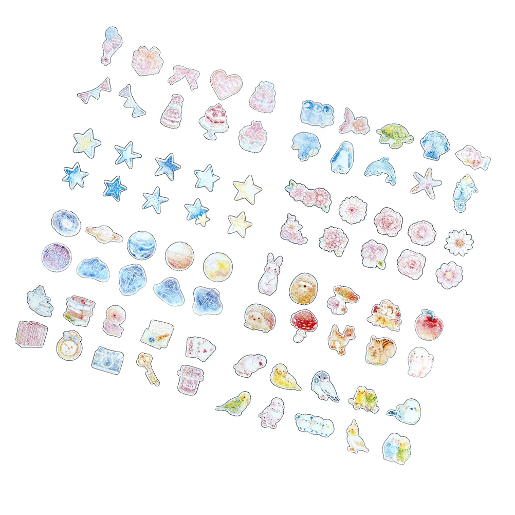 350Pcs Decorative Photo Album Decals Craft DIY Stickers Adorable Scrapbook Stickers
350Pcs Decorative Photo Album Decals Craft DIY Stickers Adorable Scrapbook Stickers