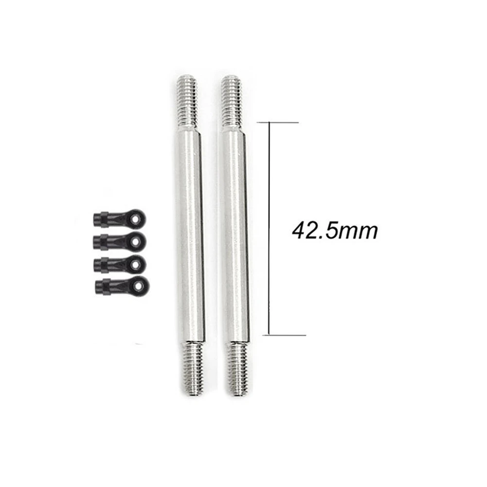 8Pcs Stainless Steel Suspension Links Link Rod Linkage 324Mm Wheelbase for Traxxas TRX4 Defender New Bronco 1/10 RC Car
8Pcs Stainless Steel Suspension Links Link Rod Linkage 324Mm Wheelbase for Traxxas TRX4 Defender New Bronco 1/10 RC Car