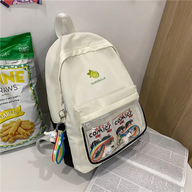Women Backpack for Girls Teen Student Cute Middle School Bags High Bookbag Nylon Casual College Style Korean Bagpack
Women Backpack for Girls Teen Student Cute Middle School Bags High Bookbag Nylon Casual College Style Korean Bagpack