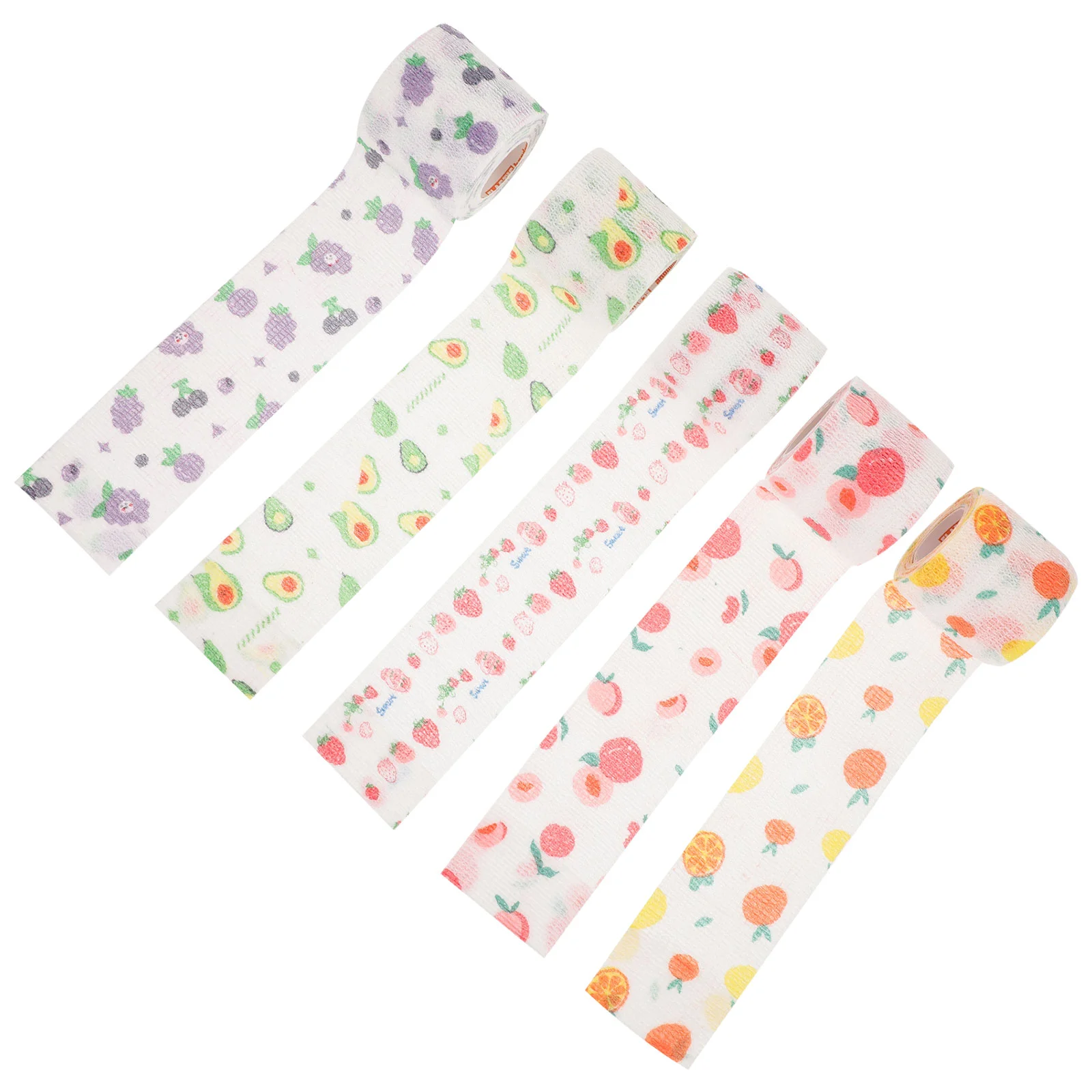 5 Rolls of Elastic Tapes Colored Tapes Cartoon Tape Wraps Sports Tapes Bandages
5 Rolls of Elastic Tapes Colored Tapes Cartoon Tape Wraps Sports Tapes Bandages