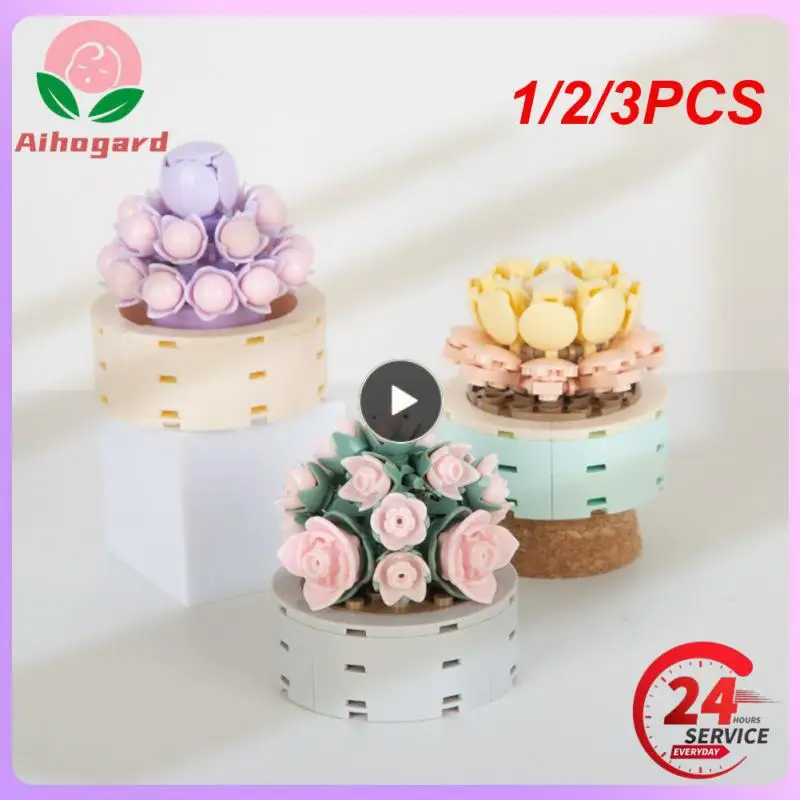 1/2/3 шт., Детский конструктор MOC в горшке
1/2/3 шт., Детский конструктор MOC в горшке