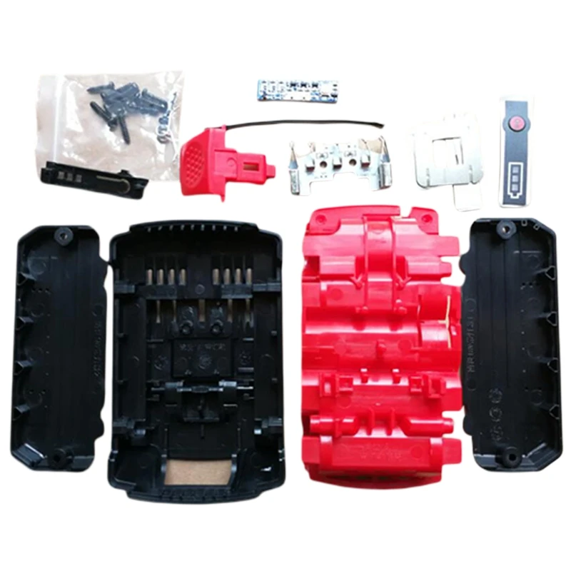 BAT618 Battery Plastic Case PCB Circuit Board LED Indicator For 18V BAT610 BAT609G BAT618 Li-Ion Battery
BAT618 Battery Plastic Case PCB Circuit Board LED Indicator For 18V BAT610 BAT609G BAT618 Li-Ion Battery