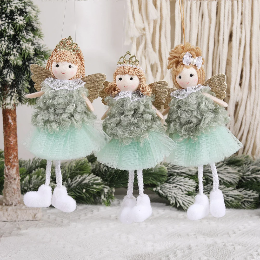 1pc Cute Christmas Angel Hanging Pendant Lovely Plush Doll Pendant Ornament For Home Christmas Tree Xmas Decoration
1pc Cute Christmas Angel Hanging Pendant Lovely Plush Doll Pendant Ornament For Home Christmas Tree Xmas Decoration