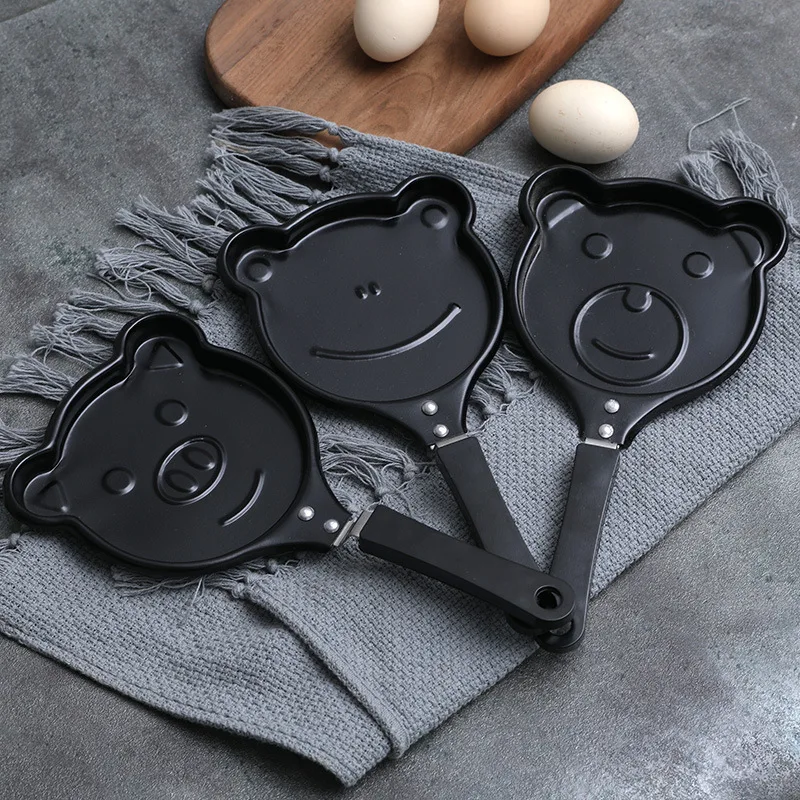 Cartoon Mini Heart Omelette Pan Breakfast Poached Egg Pan Non-stick Egg Mould Love Fried Egg Mould DIY Omelette Kitchen Tools
Cartoon Mini Heart Omelette Pan Breakfast Poached Egg Pan Non-stick Egg Mould Love Fried Egg Mould DIY Omelette Kitchen Tools