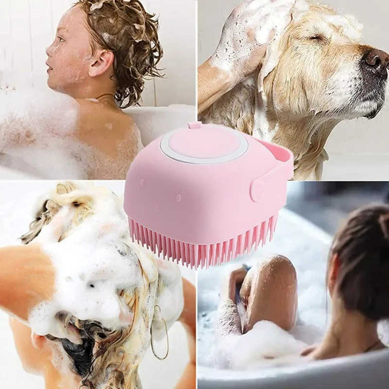 Bath Brush Silicone Massage Scrubber Multifunction Bathroom For Babies Body Cleaning Skin Exfoliating Scrubbing Tool for Home
Bath Brush Silicone Massage Scrubber Multifunction Bathroom For Babies Body Cleaning Skin Exfoliating Scrubbing Tool for Home