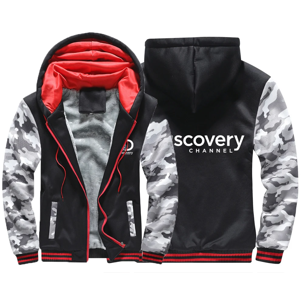 Discovery Channel Logo Men Casual Winter Thickened Warm Coat New Casual Zipper Fleece Long Sleeve Down Padded Jacket Male Parkas
Discovery Channel Logo Men Casual Winter Thickened Warm Coat New Casual Zipper Fleece Long Sleeve Down Padded Jacket Male Parkas