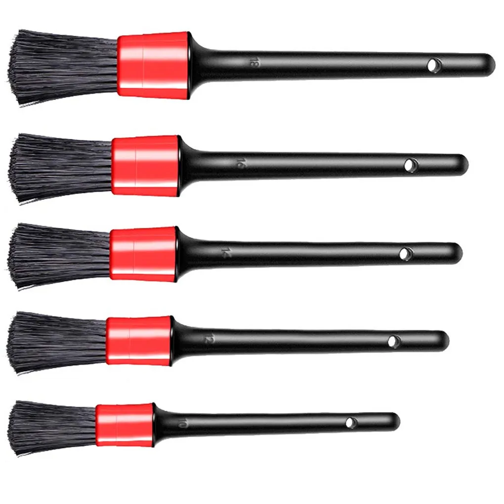 5PCS Car Detailing Brushes Cleaning Brush Set Cleaning Wheels Tire Interior Exterior Leather Air Vents Car Cleaning Kit Tools
5PCS Car Detailing Brushes Cleaning Brush Set Cleaning Wheels Tire Interior Exterior Leather Air Vents Car Cleaning Kit Tools