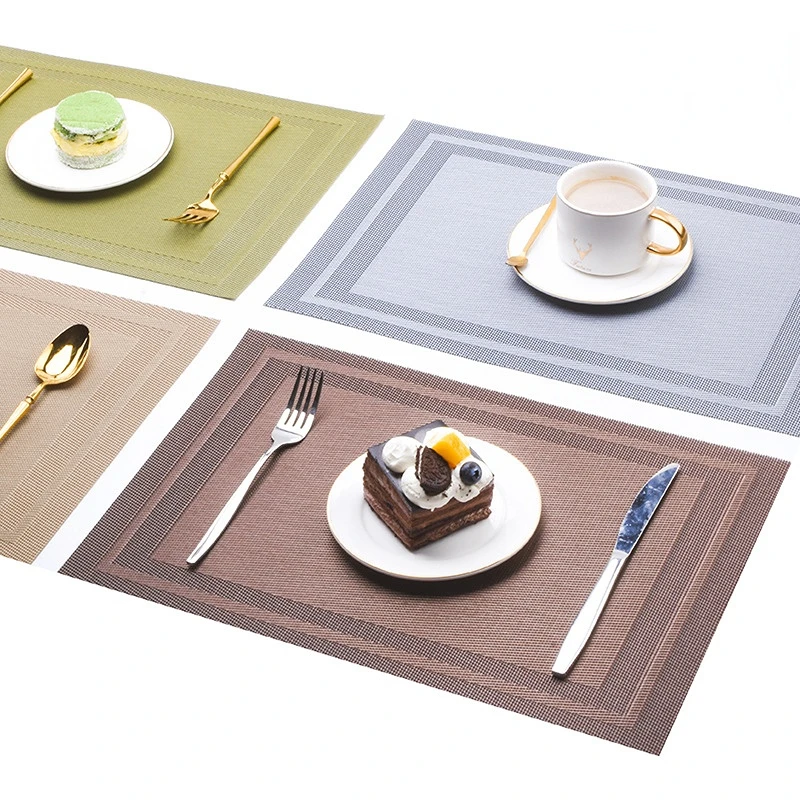 PVC Linens Mat Cup Coaster Dining Non-slip Table Mat Reusable Tableware Wine Decor Bottle Rugs Kitchen Dinnerware Cooking Pad
PVC Linens Mat Cup Coaster Dining Non-slip Table Mat Reusable Tableware Wine Decor Bottle Rugs Kitchen Dinnerware Cooking Pad