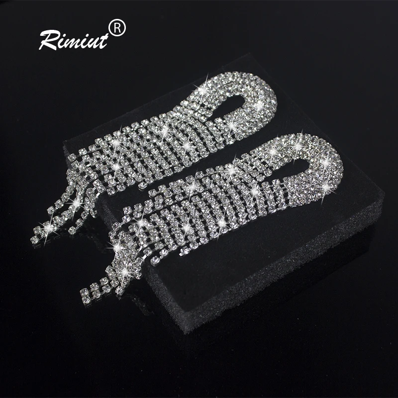 Rimiut Earrings 2022 Long Tassel Earrings Crystal Rhinestones Earrings Luxury Wedding Party Jewelry Fashion Jewelry for Women
Rimiut Earrings 2022 Long Tassel Earrings Crystal Rhinestones Earrings Luxury Wedding Party Jewelry Fashion Jewelry for Women