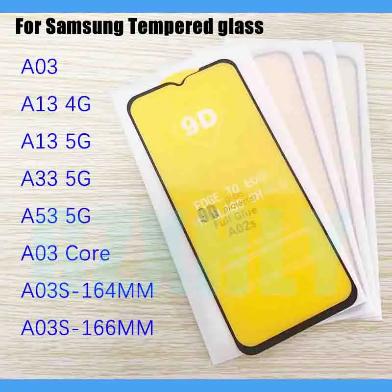 25Pcs 9D Full Glue Tempered Glass Film For Samsung Galaxy A03 Core A13 A33 4G 5G A53 A03s Screen Protector
25Pcs 9D Full Glue Tempered Glass Film For Samsung Galaxy A03 Core A13 A33 4G 5G A53 A03s Screen Protector