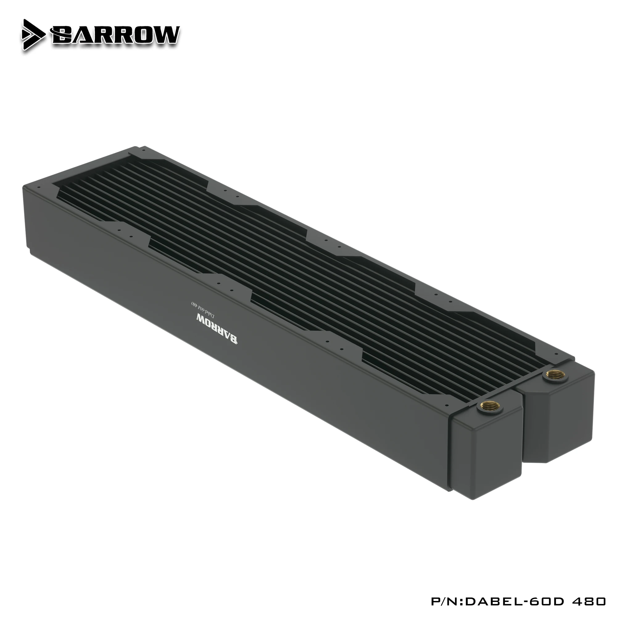 BARROW 60mm Thickness Copper 480mm Radiator Computer Water Discharge Liquid Heat Exchanger G1/4 use for 12cm Fans Dabel-60D 480
BARROW 60mm Thickness Copper 480mm Radiator Computer Water Discharge Liquid Heat Exchanger G1/4 use for 12cm Fans Dabel-60D 480