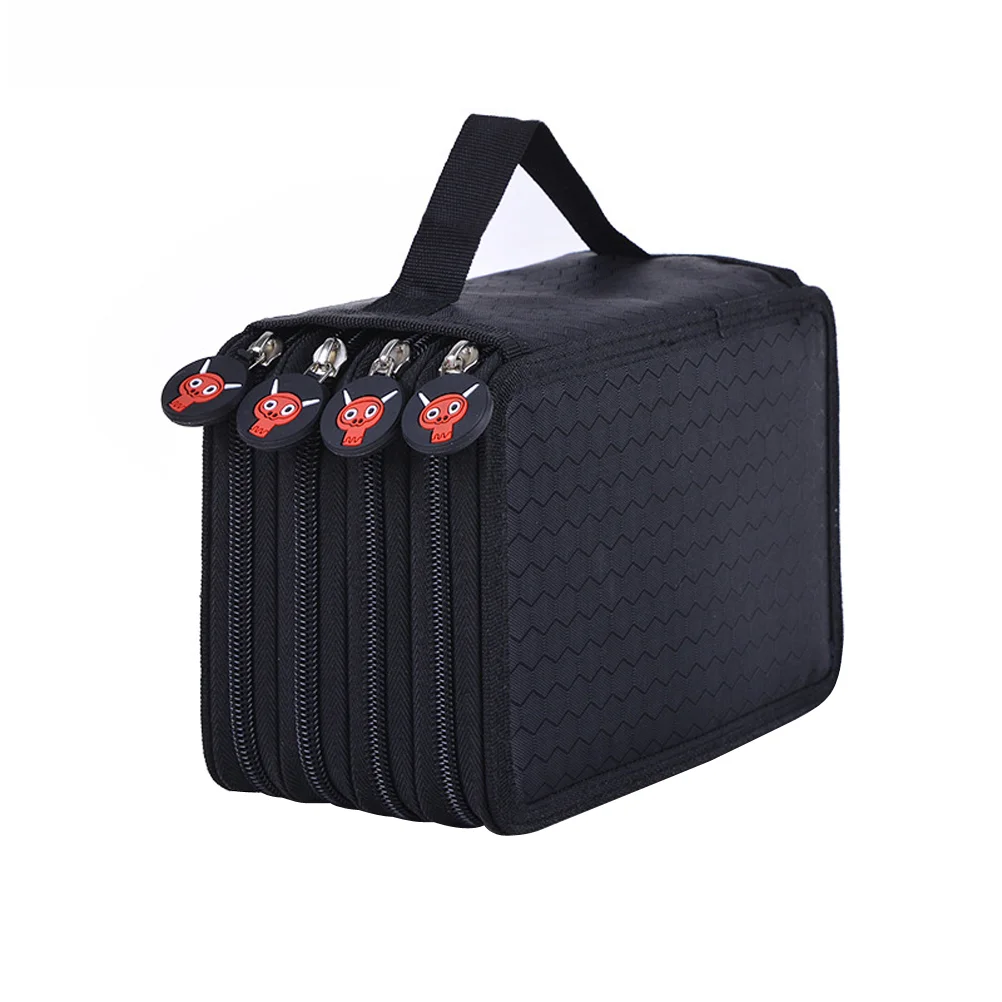 Colored Case with Compartments 72 Slots Handy Bags Large for Watercolor Pencils Gel Pens and Ordinary Pencils
Colored Case with Compartments 72 Slots Handy Bags Large for Watercolor Pencils Gel Pens and Ordinary Pencils