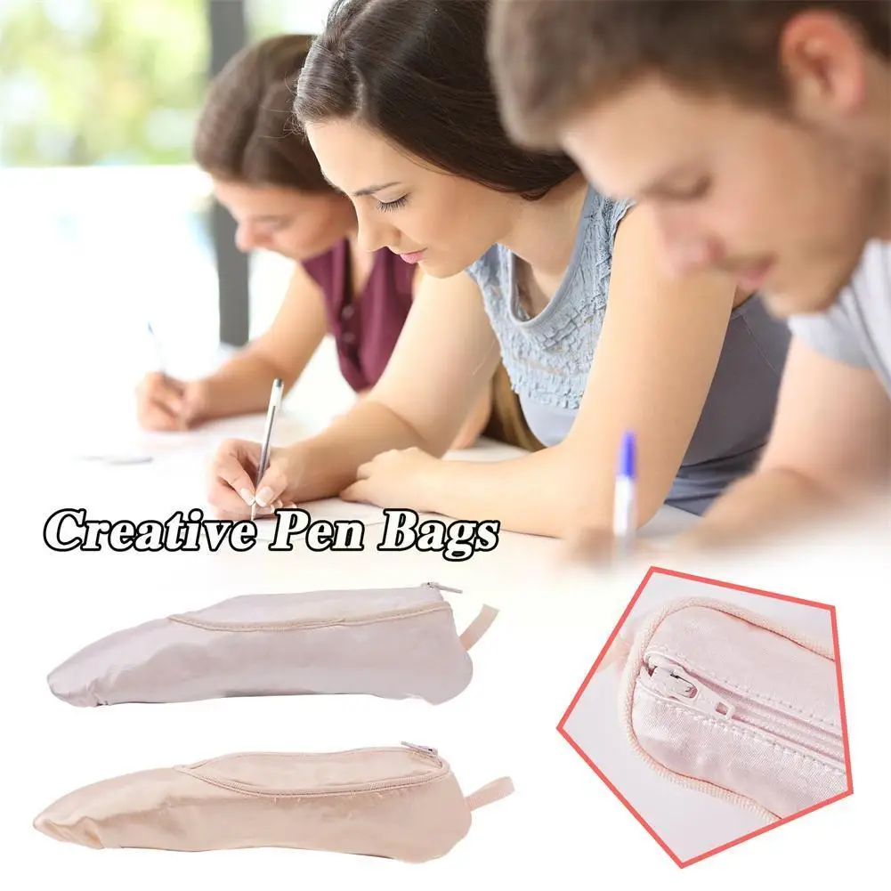 Satin Cloth Ballet Shoe Pen Pouch Unique Design Pen Bags Ballet Pointe Shoe Pencil Case Purse For Dance Lovers Makeup B5V6
Satin Cloth Ballet Shoe Pen Pouch Unique Design Pen Bags Ballet Pointe Shoe Pencil Case Purse For Dance Lovers Makeup B5V6