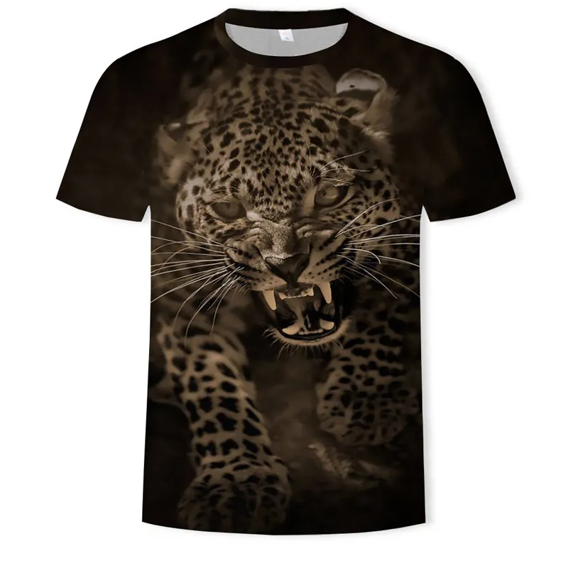 Animal Tiger 3D Printed T-shirt Men's Summer Hot Fashion Casual Leopard Print Short Sleeve Shirt Oversized SizeO-collar Clothing
Animal Tiger 3D Printed T-shirt Men's Summer Hot Fashion Casual Leopard Print Short Sleeve Shirt Oversized SizeO-collar Clothing