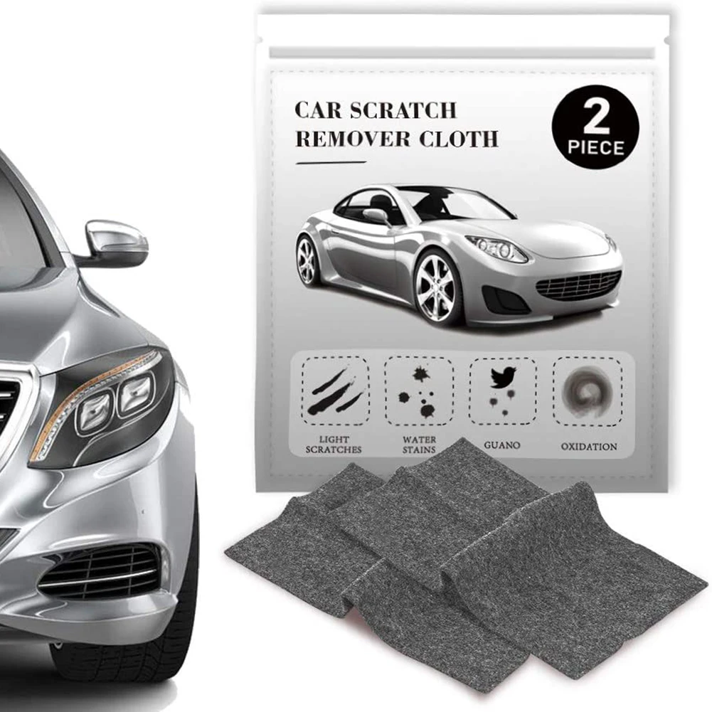 2pcs Car Scratch Repair Cloth Nano Surface Rag Automobile Light Paint Scratch Scuff Remover + Disposable Gloves
2pcs Car Scratch Repair Cloth Nano Surface Rag Automobile Light Paint Scratch Scuff Remover + Disposable Gloves