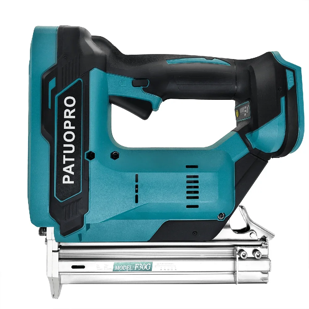 Беспроводной электрический пистолет для гвоздей PATUOPRO F30G для аккумулятора Makita 18В
Беспроводной электрический пистолет для гвоздей PATUOPRO F30G для аккумулятора Makita 18В