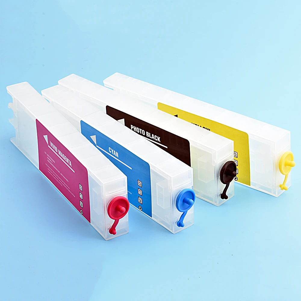 T9451-T9454 Refillable Ink Cartridge for Epson WorkForce Pro WF-C5290 WF-C5790 WF-5210 WF-5710 Printer With Permanent Chip
T9451-T9454 Refillable Ink Cartridge for Epson WorkForce Pro WF-C5290 WF-C5790 WF-5210 WF-5710 Printer With Permanent Chip