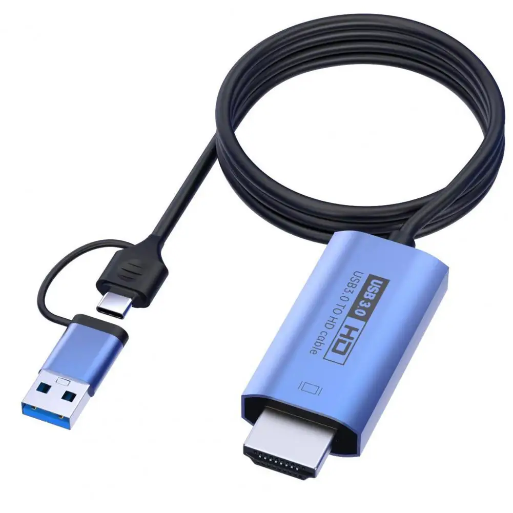 Совместимый с HDMI адаптер Удобный подключи и работай портативный usb 3.0 Type-C к HDMI-совместимый адаптер кабель для офиса
Совместимый с HDMI адаптер Удобный подключи и работай портативный usb 3.0 Type-C к HDMI-совместимый адаптер кабель для офиса