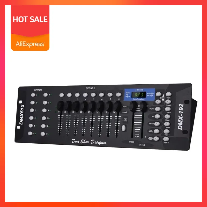 Light console DMX512-192 controller bar KTV moving head light controller dimming console stage lighting equipment dj party light
Light console DMX512-192 controller bar KTV moving head light controller dimming console stage lighting equipment dj party light
