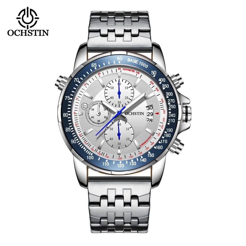 

OCHSTIN fashion sports men's Watch Pilot series luminous chronograph wristwatch top AAA business waterproof calendar male clock