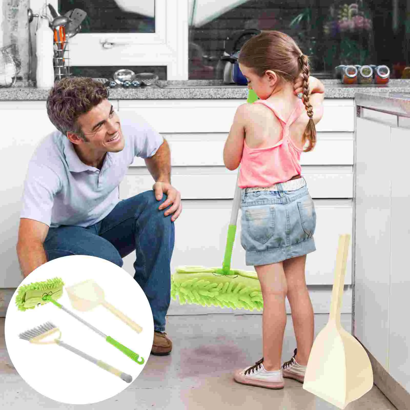 3 шт., Детская щетка для чистки пола
3 шт., Детская щетка для чистки пола