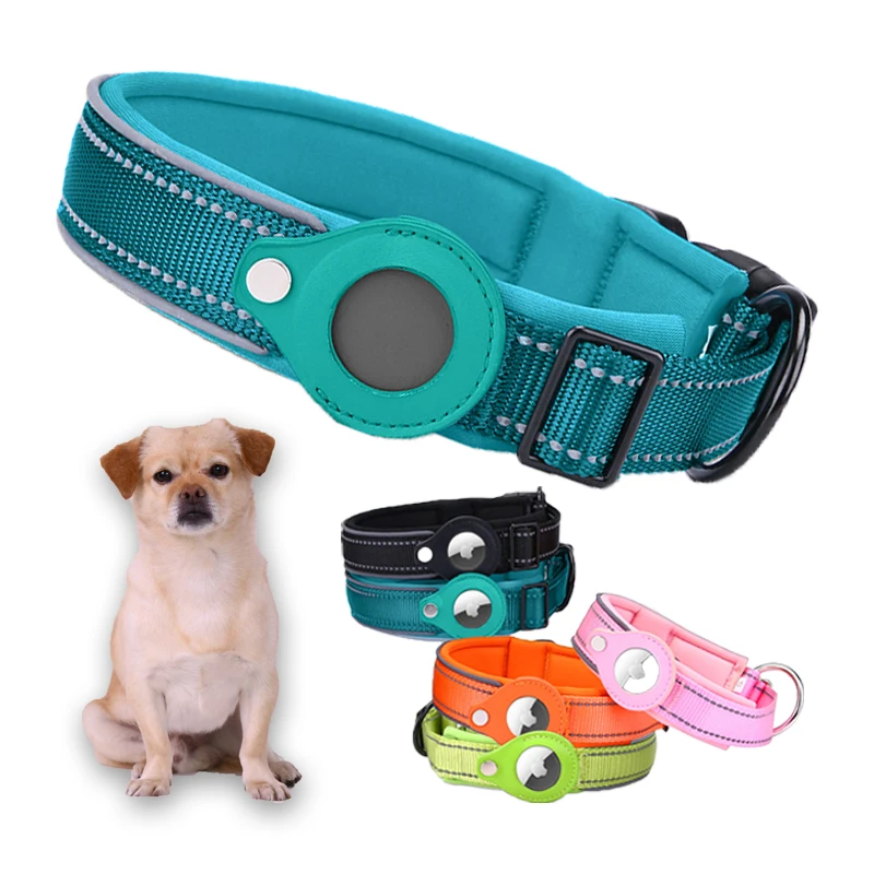 New Design AirTag Dog Collar Adjustable Reflective Waterproof Harness for Small Dogs Sturdy O-rings Pet Items
New Design AirTag Dog Collar Adjustable Reflective Waterproof Harness for Small Dogs Sturdy O-rings Pet Items