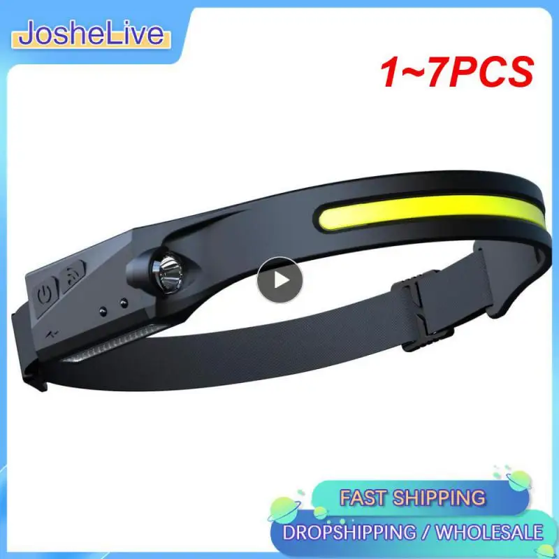 1~7PCS Induction Headlamp Camping Search Light USB Rechargeable Headlight Led Head Torch Work Light With Built-in Battery
1~7PCS Induction Headlamp Camping Search Light USB Rechargeable Headlight Led Head Torch Work Light With Built-in Battery