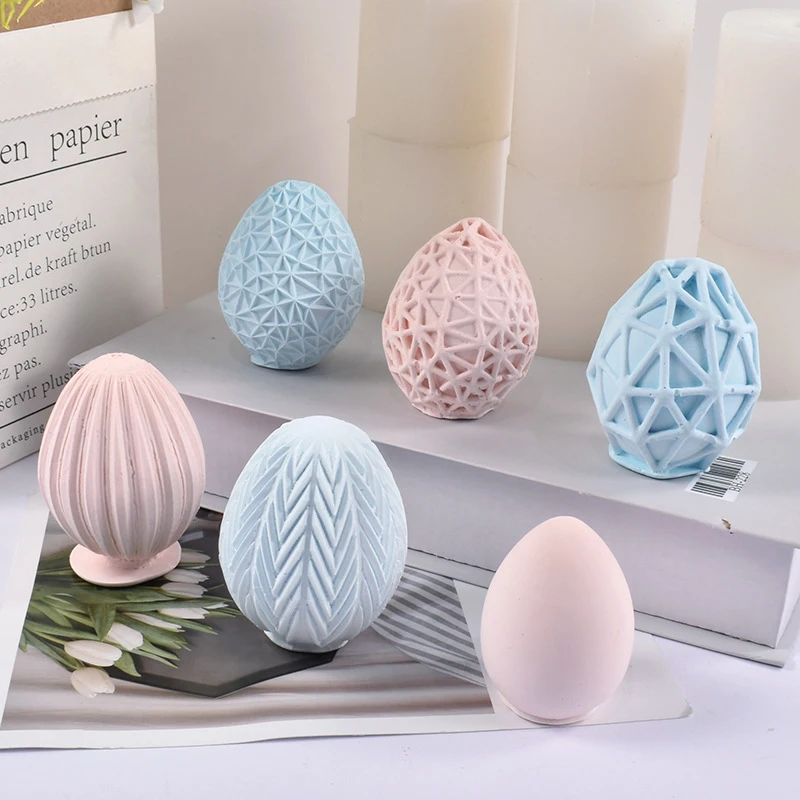 3D Silicone Candle Mold Egg Shape DIY Chocolate Cake Mold Craft Baking Tool Easter Egg Resin Candle Mold Home Decoration
3D Silicone Candle Mold Egg Shape DIY Chocolate Cake Mold Craft Baking Tool Easter Egg Resin Candle Mold Home Decoration